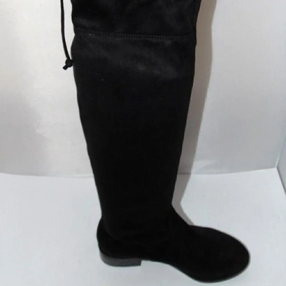 Steve‎ Madden Black Orlene Over The Knee Boots